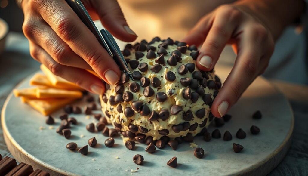 Chocolate Chip Cheese Ball Expert Preparation