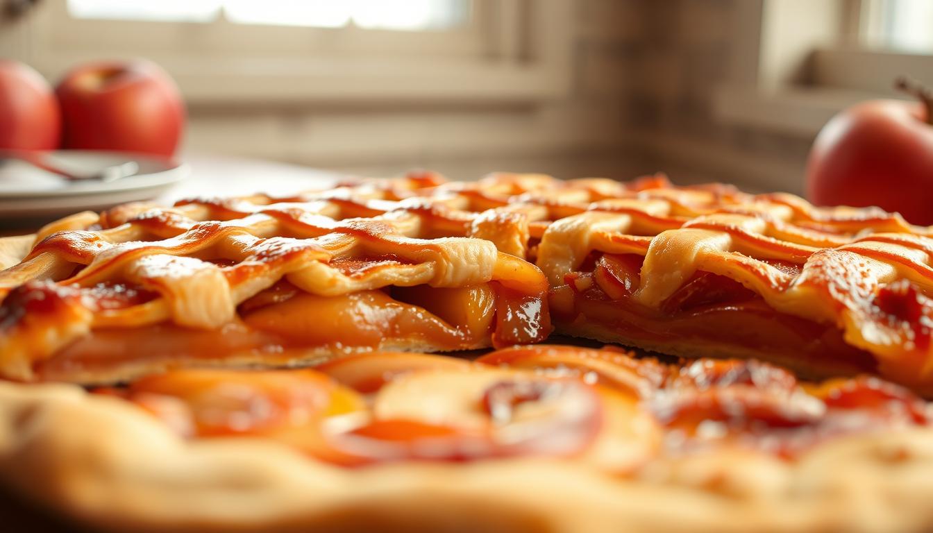 apple pie pizza