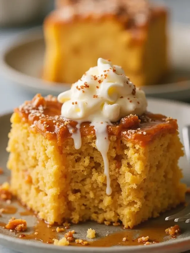 Pumpkin Dump Cake