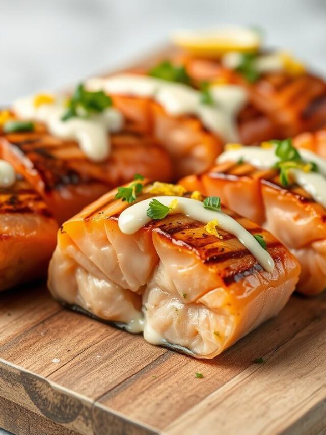 salmon bites